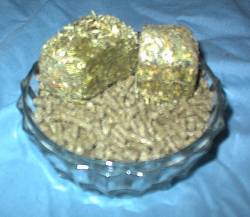 Pellets and Hay Cubes
